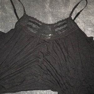 Black forever 21 crop top